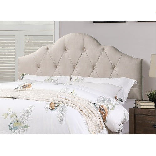 Contemporary Tufted Upholstered Queen Bedframe
