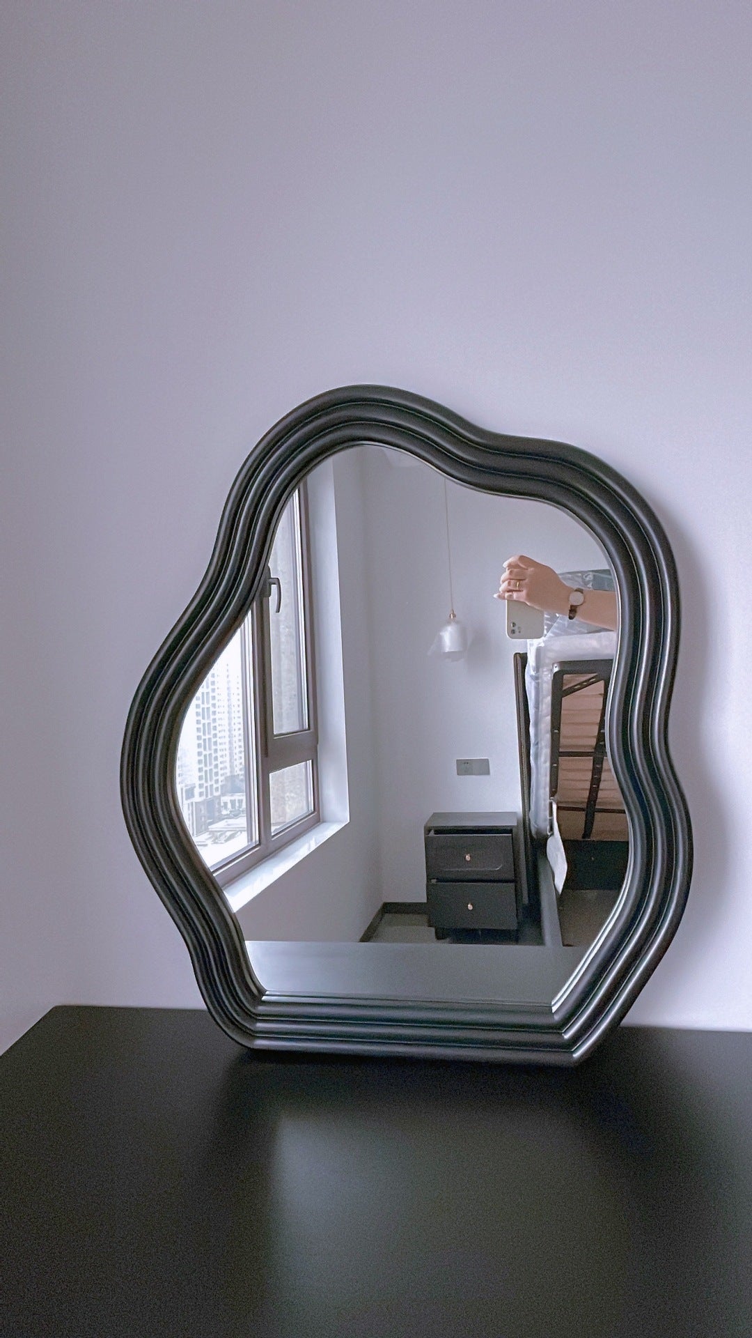 Wavy Vanity Wall Mirror
