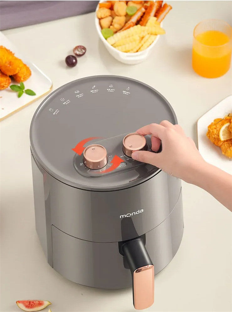 Sleek multifunctional air fryer that delivers effortless cooking with modern convenience