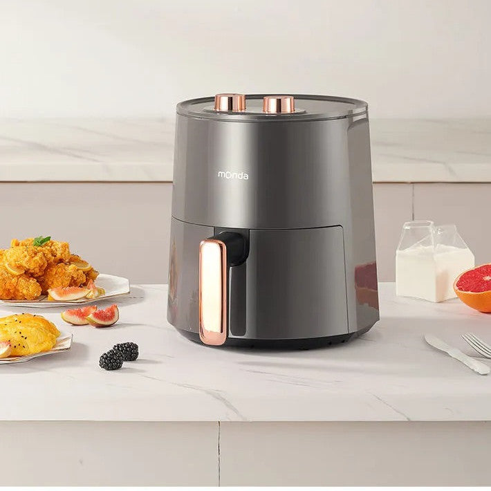 Sleek multifunctional air fryer that delivers effortless cooking with modern convenience