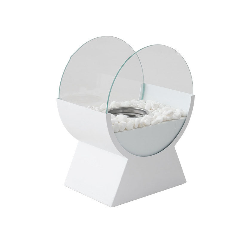 Modern portable fireplace that adds warmth and contemporary elegance to any setting