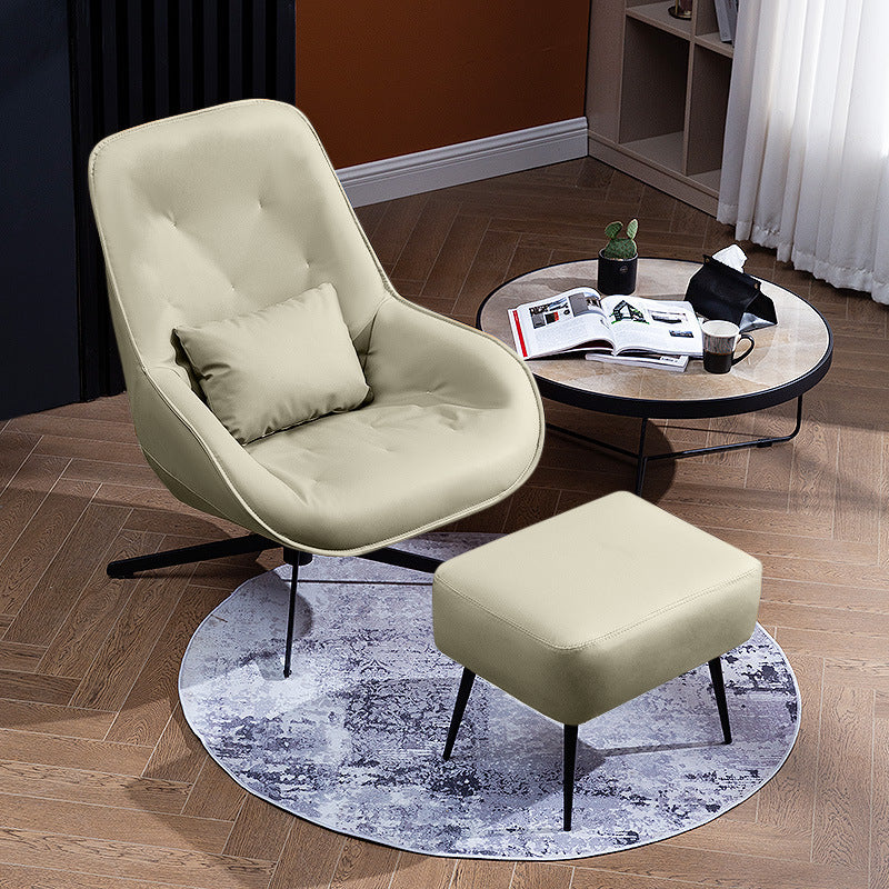 Compact single sofa chair that combines relaxed comfort with modern style
