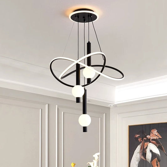 Playful lollipop-inspired chandelier that brings whimsical charm and modern elegance to any room