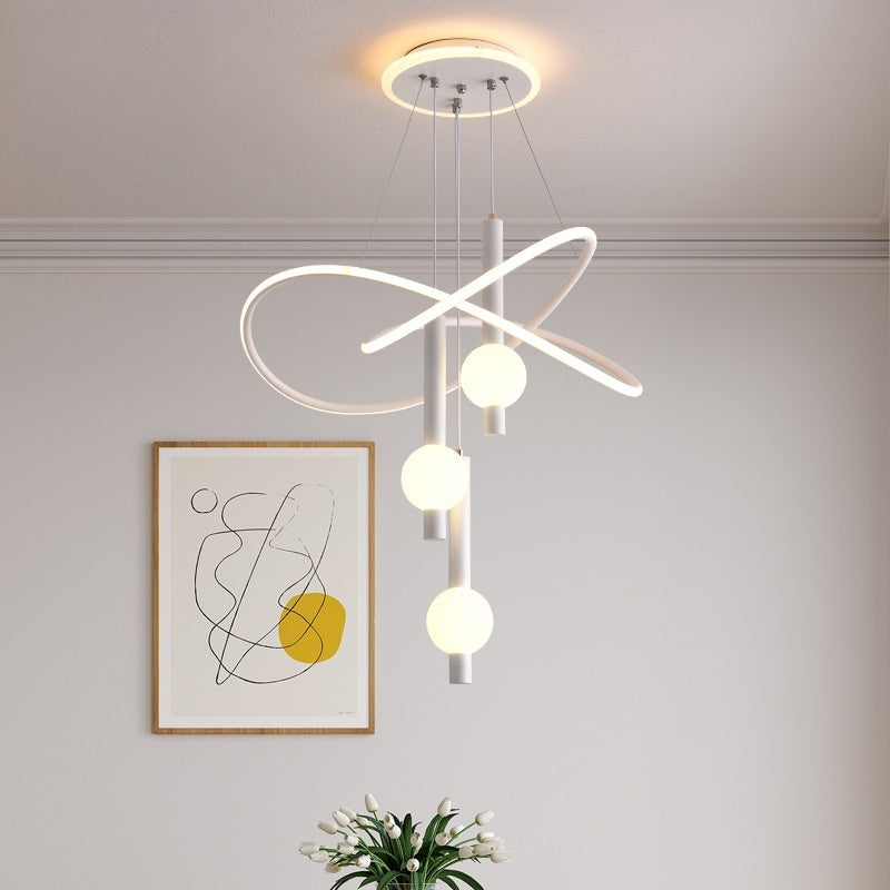 Playful lollipop-inspired chandelier that brings whimsical charm and modern elegance to any room