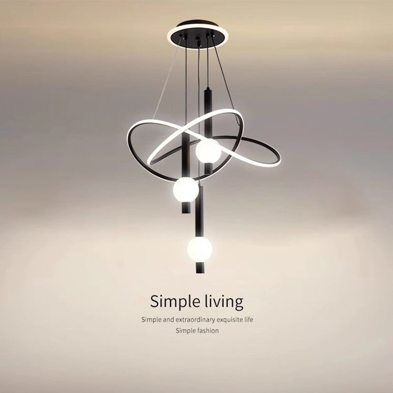 Playful lollipop-inspired chandelier that brings whimsical charm and modern elegance to any room