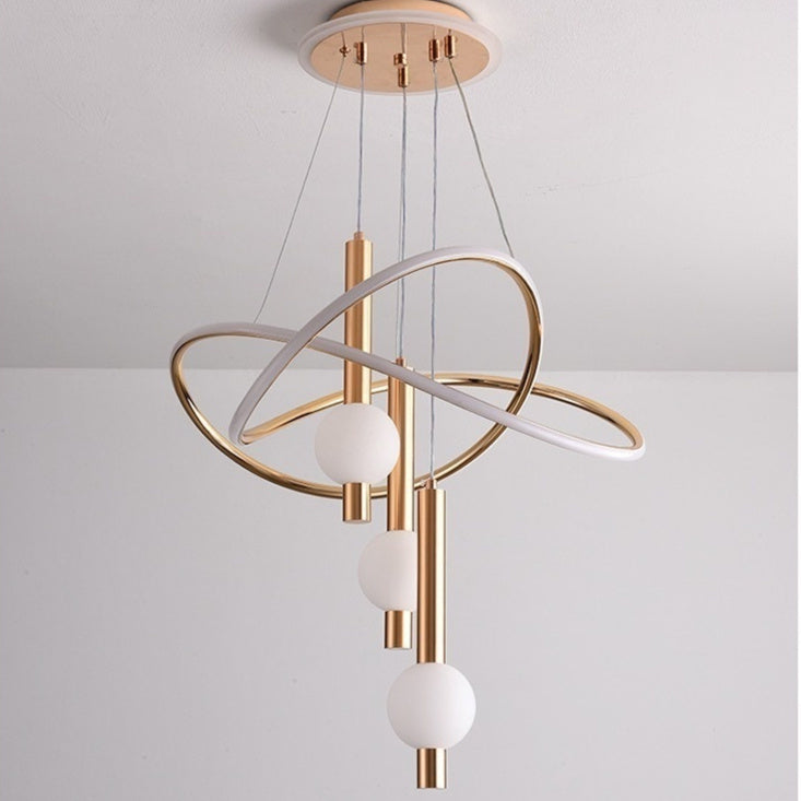 Playful lollipop-inspired chandelier that brings whimsical charm and modern elegance to any room
